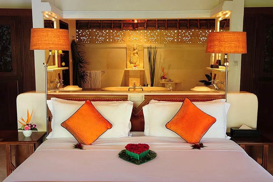 Viceroy Bali terrace Villa Bedroom