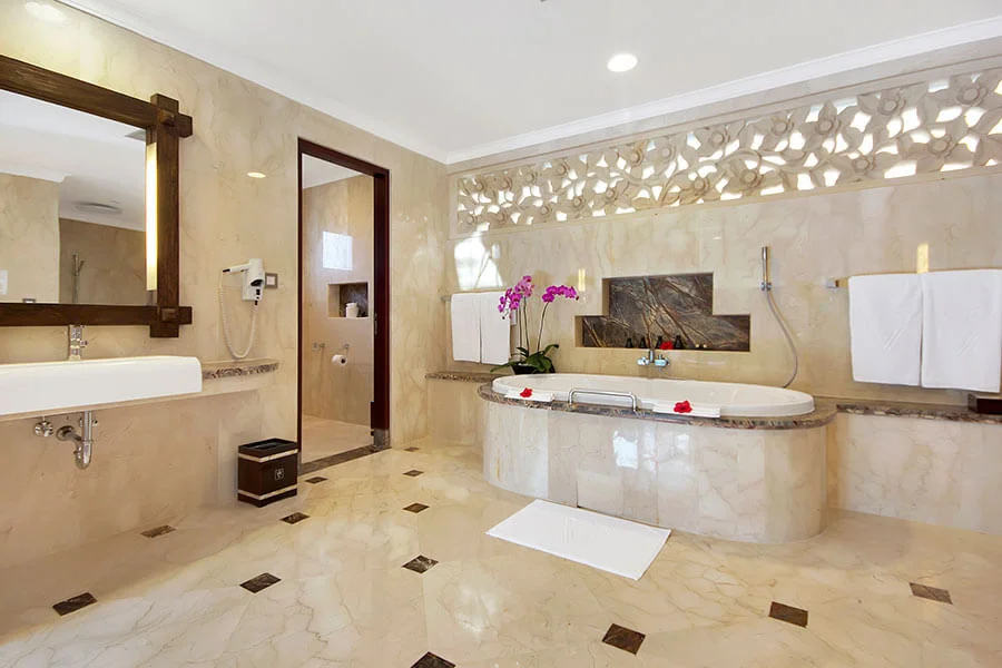 accomodation ubud bathroom