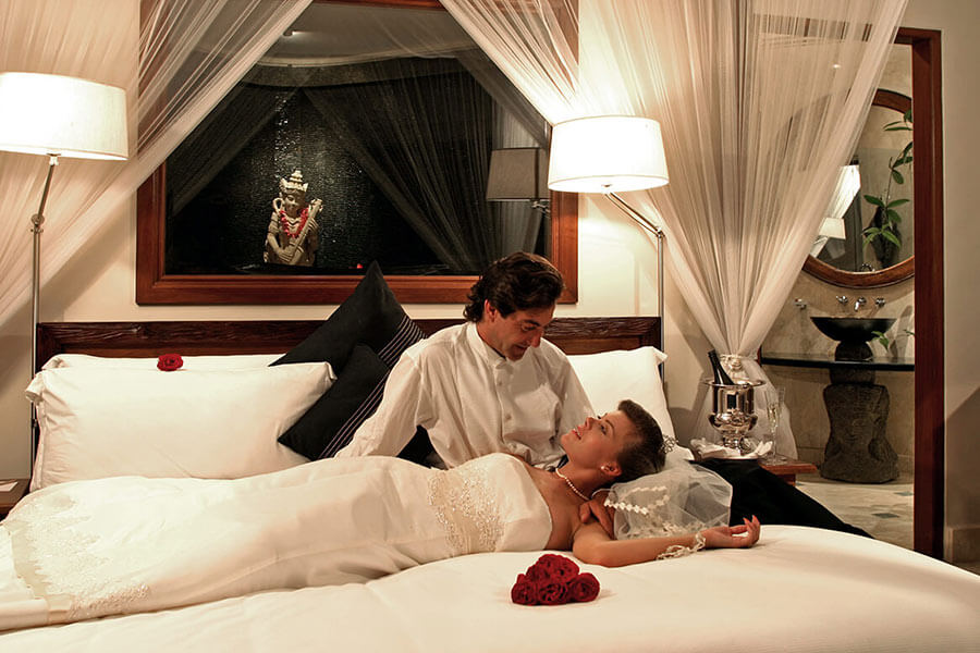 Viceroy Villa, Couple have Ubud Honeymoon