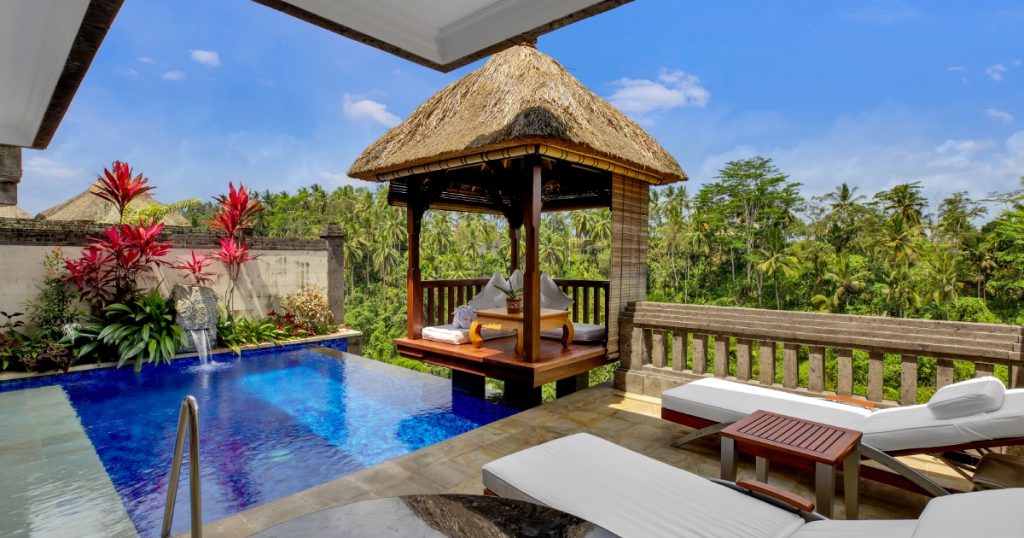 Bali Dreamer - Viceroy Bali Villas - Bale over the pool