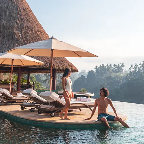 Viceroy Bali - Couple in Main Pool