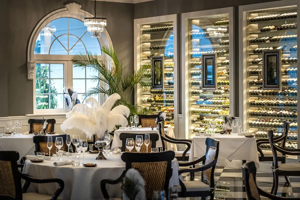 Apéritif fine dining restaurant