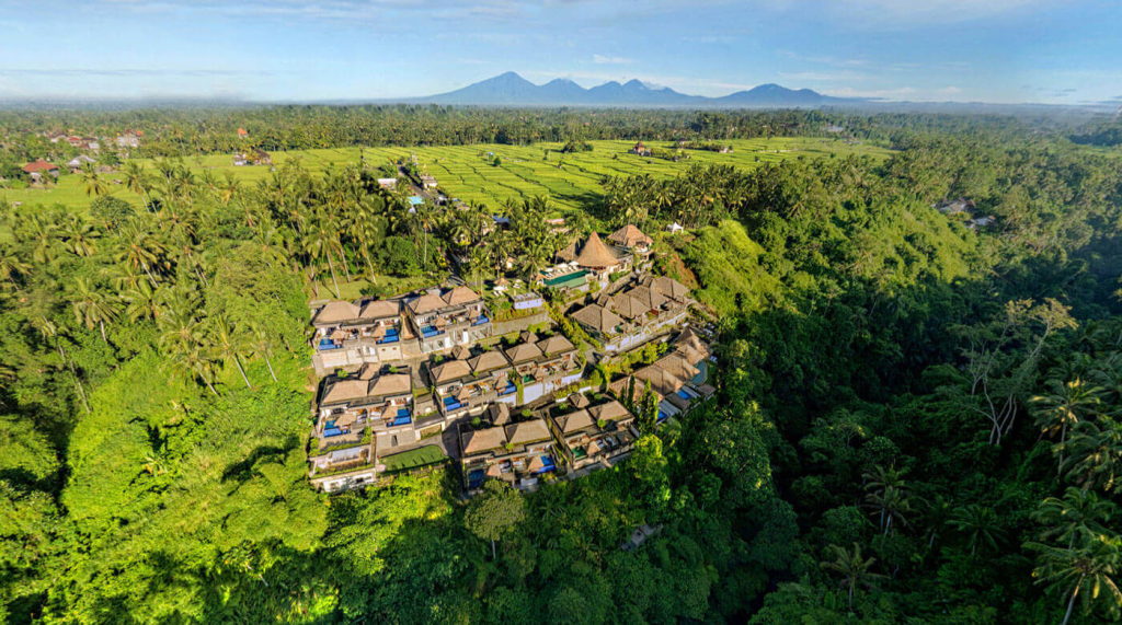Bali's Viceroy Bali resort, a luxurious honeymoon resort located in Ubud