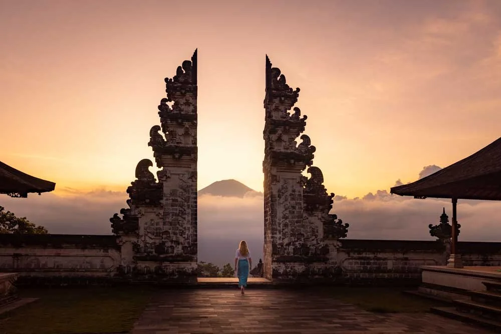 The Iconic Gates of Heaven at Lempuyang Temple